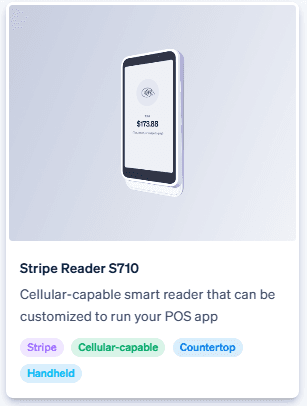 Stripe Reader S710